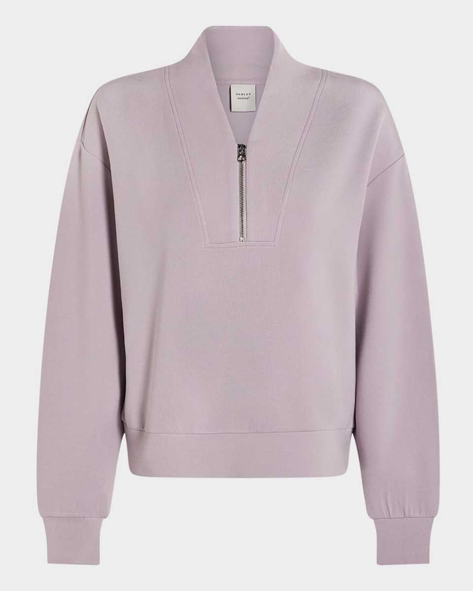 Davidson Partial-Zip Sweatshirt